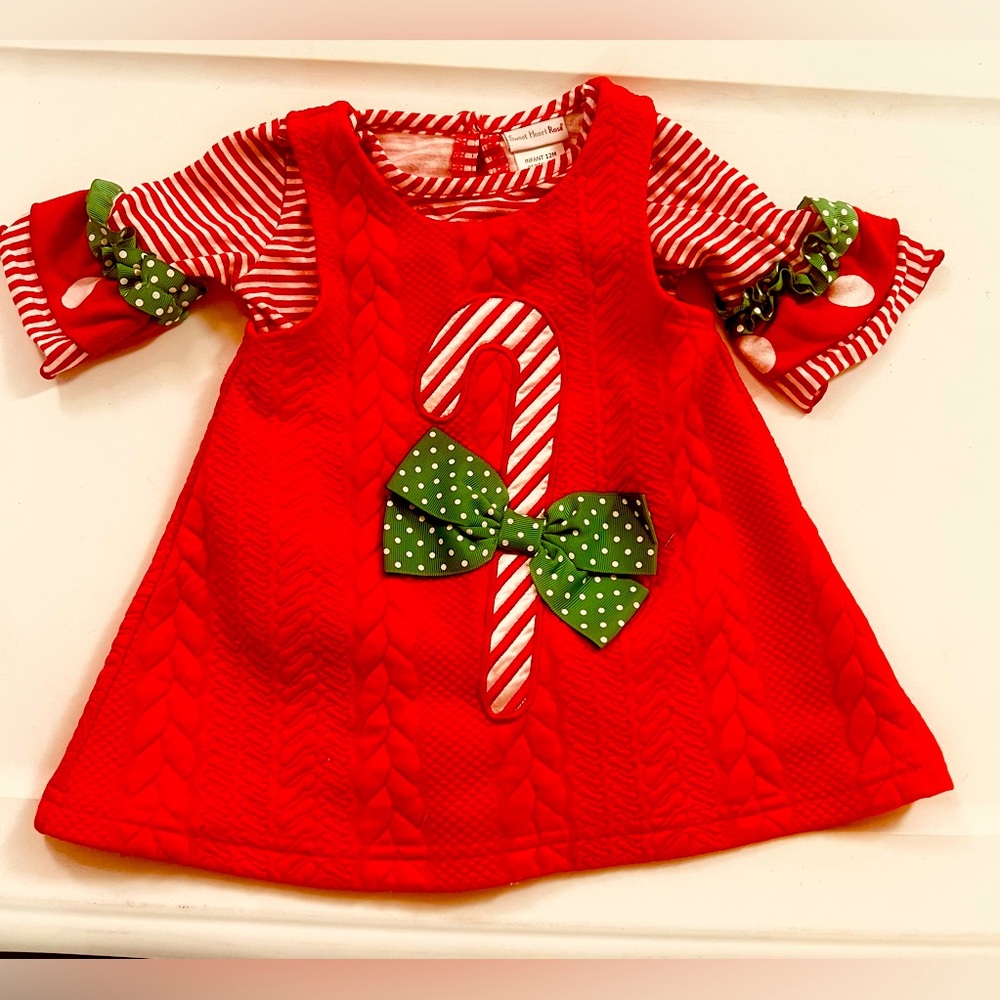 12 months Christmas outfit